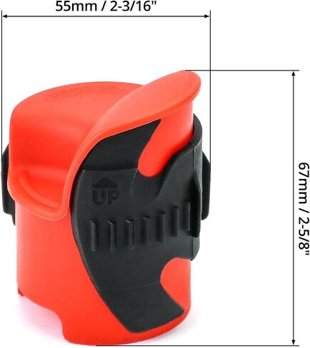 QWORK Motorcycle Fork Seal Cleaner Tool, 2 Pack Universal Cleaning Shock Repairing Absorber Tool Motorcycle Fork Cleaner in Saudi Arabia