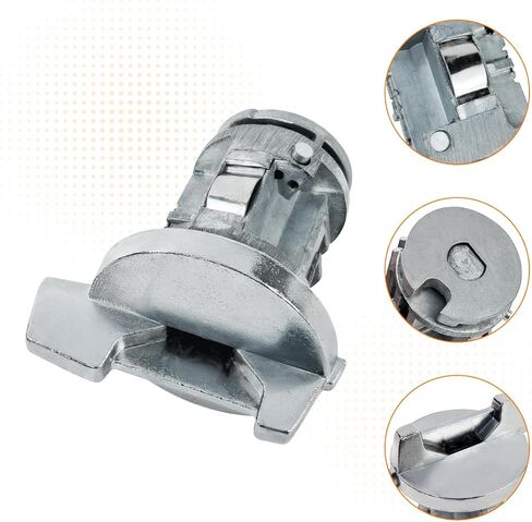 989-003 أسطوانة قفل مفتاح الإشعال مع مفاتيح متوافقة مع 1971-1985 دودج رامتشارجر موناكو، 1972-1985 كرايسلر تاون آند كانتري إمبريال، 1972-985 بليموث فيوري تريل داستر ستالايت لـ US99L in Kuwait