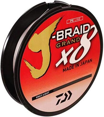 DaiwaDaiwa JBGD8U15-150IB J-Braid X8 خط مجدول كبير، 150 ياردة، تم اختبار 15 رطل، قطر 007 بوصة، جزيرة زرقاء in Kuwait