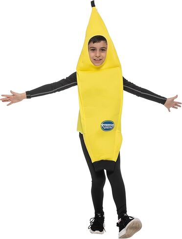 Spooktacular Creations Child Unisex Banana Costume Tropical Fruit Jumpsuit for Kids Toddler Halloween Dress Up Themed Party in Saudi Arabia
