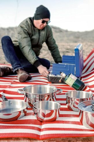 Stansport Stainless Steel Cook Set in Kuwait