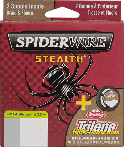 Spiderwire Ultracast Fluorocarbon 200-Yard Spool (Clear, Pound Test 4) in Saudi Arabia