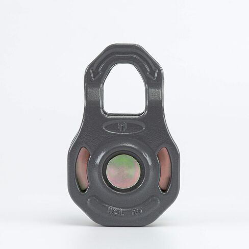 Premium Snatch Block | Winch Pulley System | Vehicle Recovery Gear 30 Ton (60,000 lbs) Capacity, 15 Ton Work Load Limit | Use with Synthetic Rope or Steel Cable up to 7/16" (11mm) (Gray) in Saudi Arabia