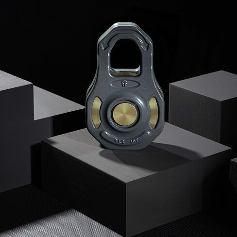 Premium Snatch Block | Winch Pulley System | Vehicle Recovery Gear 30 Ton (60,000 lbs) Capacity, 15 Ton Work Load Limit | Use with Synthetic Rope or Steel Cable up to 7/16" (11mm) (Gray) in Saudi Arabia