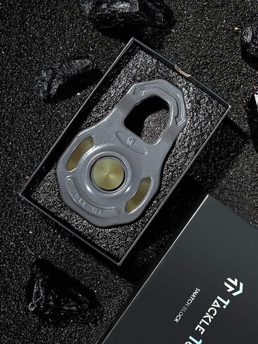 Premium Snatch Block | Winch Pulley System | Vehicle Recovery Gear 30 Ton (60,000 lbs) Capacity, 15 Ton Work Load Limit | Use with Synthetic Rope or Steel Cable up to 7/16" (11mm) (Gray) in Saudi Arabia