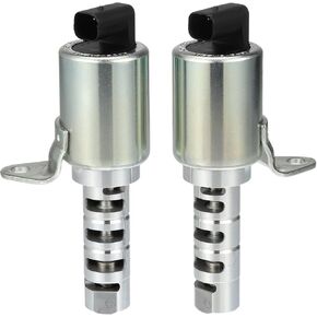 uxcell 2pcs Variable Valve Timing Solenoid VVT for Land Rover LR2 2013-2015 Engine Camshaft Oil Control Valve No.LR024995/LR025652