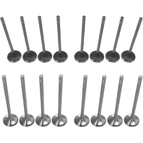 16PCS Intake Exhaust Valves Kit For Mini Cooper S R56 N14 Coupe JCW Turbo 11347587470 11347547187