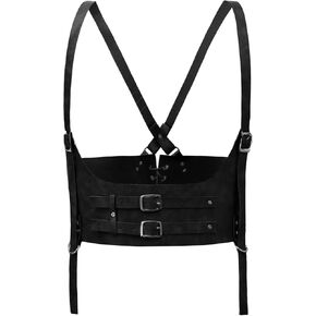 Underbust Corset with Straps Steampunk Medieval Waistband Renaissance Costume for Women