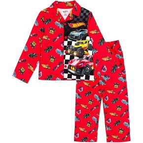 Hot Wheels Pajama Shirt and Pants Little Kid to Big Kid Sizes (4-14-16)