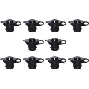 10 Pack Black Universal Gas Diesel Water Fuel Can Jerry Jug Air Vent Replacement Cap Plug