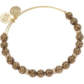 Alex and Ani Filigree and Pave Beaded Wrap