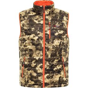 Savage Performance Reversible Duck Down | Woodland Green Camo & Western Brown Camo | Insulated Vest for Outdoor Activities