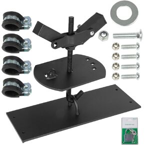 RANSOTO Car Roof Racks Spare Tire Carriers- Tire Mount Lock for Spare Tires Up to 35 inches