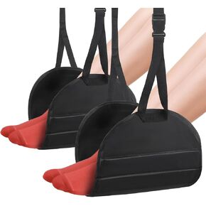 Airplane Foot Hammock, Upgraded Travel Essentials Airplane Hammock Foot Rest for Airplane Travel, Portable Foot Hammock Travel Accessorie,Desk Foot Hammockf for You Life 1PCS