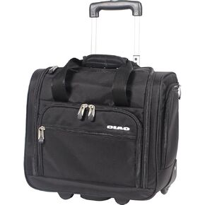 Ciao Luggage - 15 Inch Under Seat Bag - Carry On Suitcase with Rolling Wheels