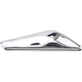 AUTOKAY Left Driver Side Fender Chrome Emblem Moulding for BMW X3 F25 X4 F26 2015-2017 Front Fender Chrome Finisher Trim 51117338569