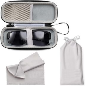 Portable Travel Eyeglasses Cases,Storage Case for Safety Glasses with Felt Lining, Adapted to the Entire SOJOS Series of Eyes