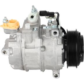 AC Compressor with A C Clutch for 2012-2014 Fit for Ford Edge 2.0L,2012 Fit for Ford Explorer 2.0L,Air Conditioning Compressor OE CO 29130C