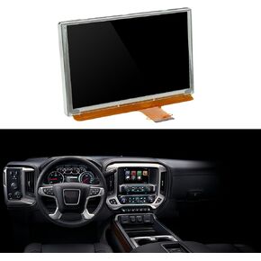 Update 8" Touch Screen Replacement for 2015-2018 Chevrolet Silverado, Suburban, Tahoe, GMC Yukon, Sierra - Replace DJ080PA-01A Navigation Radio with LCD Digitizer