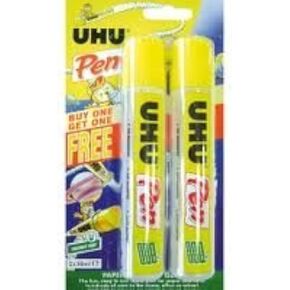UHU Pen Paper & Card Glue 2x50ml