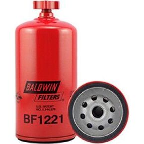 Baldwin Fuel/Water Separator Spin-on with Drain - BF1221
