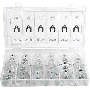 VARGTR 144 قطعة حشوات جسم المحاذاة التلقائية، مجموعة متنوعة من حشوات محاذاة السيارة، مجموعة متنوعة من حشوات محاذاة السيارة، 1/16 بوصة 1/64 بوصة 1/32 بوصة 1/8 بوصة لضبط أجزاء الجسم أو الحدبة in Kuwait