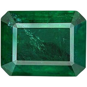 Natural Untreatet A1+ Quality Certified 6.00 Carat/Colombian Emerald Panna Green Loose Gemstone