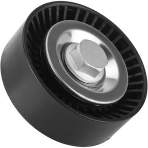 Drive Belt Idler Pulley Belt Tensioner Pulley - Compatible for Chrysler Cirrus Sebring 2007-2010 for Jeep Patriot Compass 2007-2017 for Dodge Caliber Avenger Journey - Replace Part 4891596AC 4891720AA