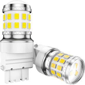 Marsauto 3157 3156 LED Bulb, T25 3057 4157 3056 for Backup Reverse Tail Brake DRL Light, White Pack of 2