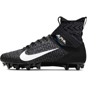 Nike Alpha Menace Elite 2 D Black-White CI1530-001 Men's Detachable Football Cleats