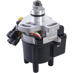 Ignition Distributor Compatible for 1990-1992 Corolla Geo Prizm / 1990-1993 Toyota Celica w/Cap and Rotor kit Replacement 31-77416 19030-16140