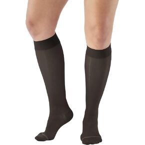 Ames Walker AW Style 18 Sheer Support 20-30 mmHg Firm Compression Knee High Stockings man