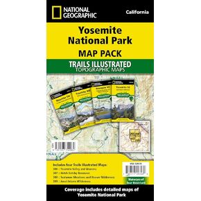 Yosemite National Park [Map Pack Bundle] (National Geographic Trails Illustrated Map)