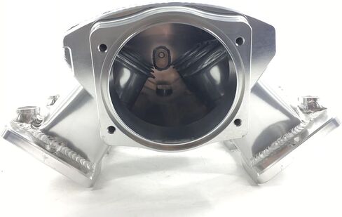 Low Profile LS3 L92 102mm Fab Intake Manifold w/MAP Sensor Port + Fuel Rail (Silver) in Saudi Arabia