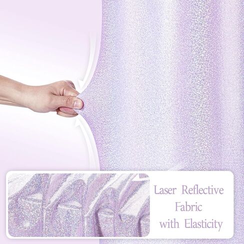 QueenDream Cylinder Pedestal Stand Covers for Party 3Pcs Lavender Spandex Cylinder Plinth Display Box Stand Cover for Wedding Graduation Ceremony Decor in Saudi Arabia