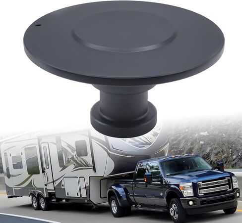 WA15 5050 وصلة ربط المقطورة مع 2 طوق 3/8 بوصة، دبوس العجلة الخامسة للمقطورات، يمنع الانفصال، سعة تحميل قوية in Kuwait