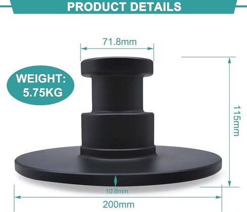 WA15 5050 وصلة ربط المقطورة مع 2 طوق 3/8 بوصة، دبوس العجلة الخامسة للمقطورات، يمنع الانفصال، سعة تحميل قوية in Kuwait