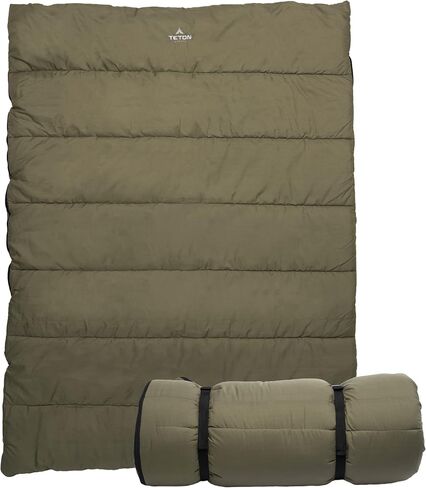 TETON Sports Evergreen, -10, 35, 20, 0 Degree Sleeping Bag for Adults. Choose a Sleeping Bag for Any Weather. Warm Sleeping Bag for Camping, Hunting, and Base Camp in Saudi Arabia