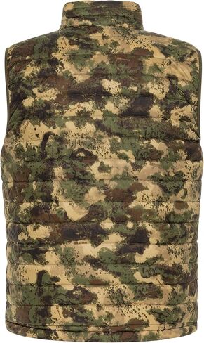 Savage Performance Reversible Duck Down | Woodland Green Camo & Western Brown Camo | Insulated Vest for Outdoor Activities in Saudi Arabia