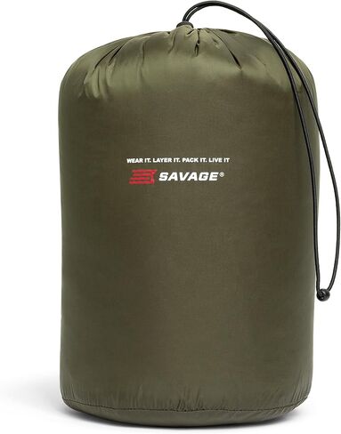 Savage Performance Reversible Duck Down | Woodland Green Camo & Western Brown Camo | Insulated Vest for Outdoor Activities in Saudi Arabia