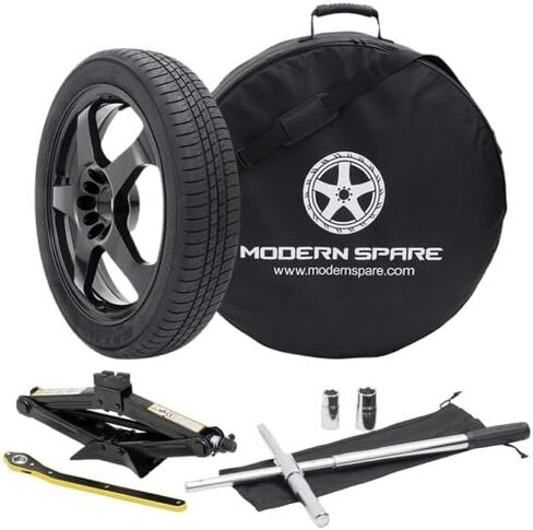 Complete Compact Spare Tire Kit - Fits 2015-2024 Mercedes GLC (All Except AMG 63 Models) – Modern Spare in Saudi Arabia