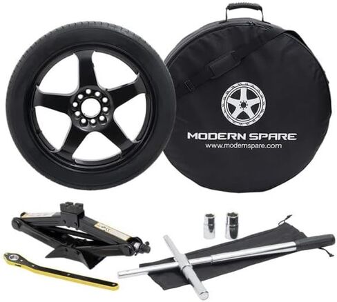 Complete Compact Spare Tire Kit - Fits 2015-2024 Mercedes GLC (All Except AMG 63 Models) – Modern Spare in Saudi Arabia