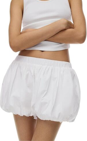 Azhong المرأة Y2k السراويل Ruched القطن لوليتا اليقطين البنطلونات السراويل السراويل القصيرة لطيف in Kuwait