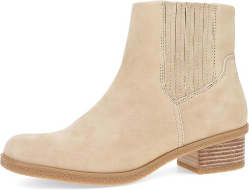 Dansko Daisie Chelsea Boot for Women - Waterproof Leather and Construction with Rubber Outsole and Leather Stacked Heel for Long-Lasting Style in Any Weather in Saudi Arabia