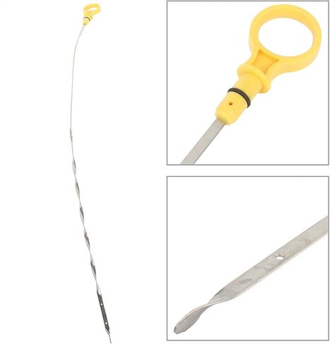 SCITOO 1L3Z6750AA 917424 28.35 بوصة مقياس زيت المحرك السائل يناسب فورد F-150 1997-2004، لفورد F-150 التراث 2004، لفورد F-250 1997-1999، لفورد لوبو 1997-1999 in Kuwait