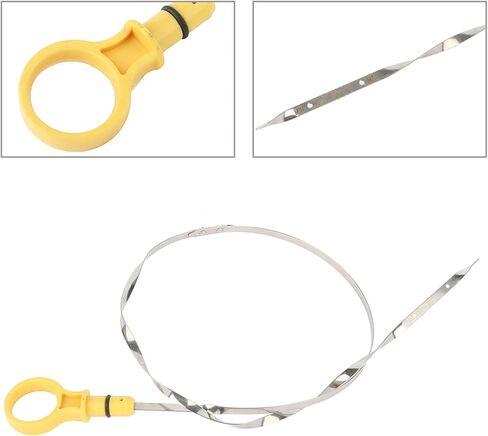 SCITOO 1L3Z6750AA 917424 28.35 بوصة مقياس زيت المحرك السائل يناسب فورد F-150 1997-2004، لفورد F-150 التراث 2004، لفورد F-250 1997-1999، لفورد لوبو 1997-1999 in Kuwait