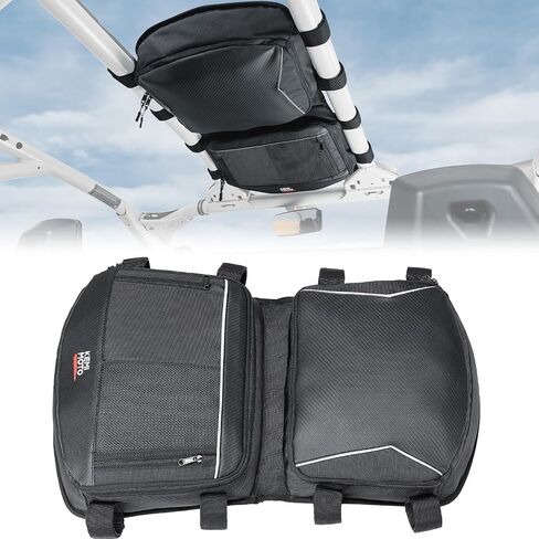 KEMIMOTO X3 Roof Storage Bag, Electric Device Tablet Holder Overhead Bag Compatible with 2017-2024 Can-Am Maverick X3 Max RS DS Turbo R, Black in Saudi Arabia