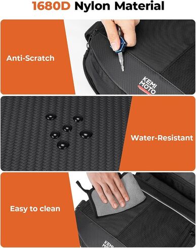 KEMIMOTO X3 Roof Storage Bag, Electric Device Tablet Holder Overhead Bag Compatible with 2017-2024 Can-Am Maverick X3 Max RS DS Turbo R, Black in Saudi Arabia