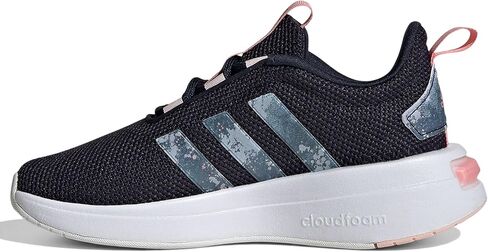 adidas Racer TR23 Sneaker, Ink/Semi Pink Spark/Sandy Pink, 13.5 US Unisex Little Kid in Saudi Arabia