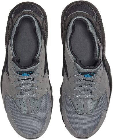 حذاء رياضي Nike Air Huarache Run GS JSP Trainers DQ3661 (المملكة المتحدة 6 الولايات المتحدة 6.5 سنة الاتحاد الأوروبي 39، رمادي دخاني فضي معدني 001) in Saudi Arabia